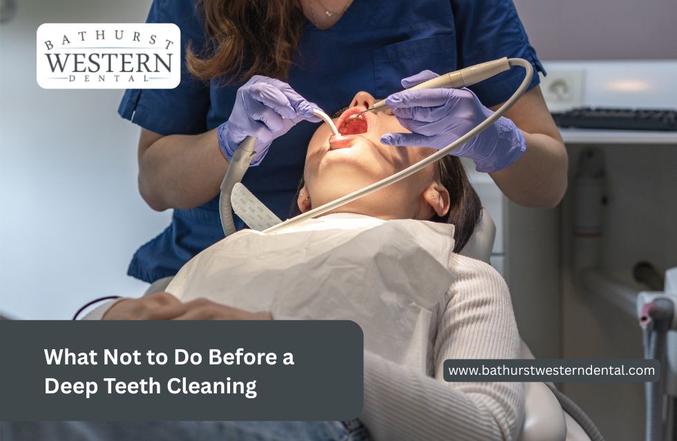 What Not to Do Before a Deep Teeth Cleaning